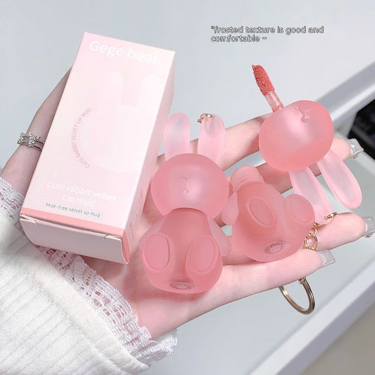Rabbit shaped matte lipstick